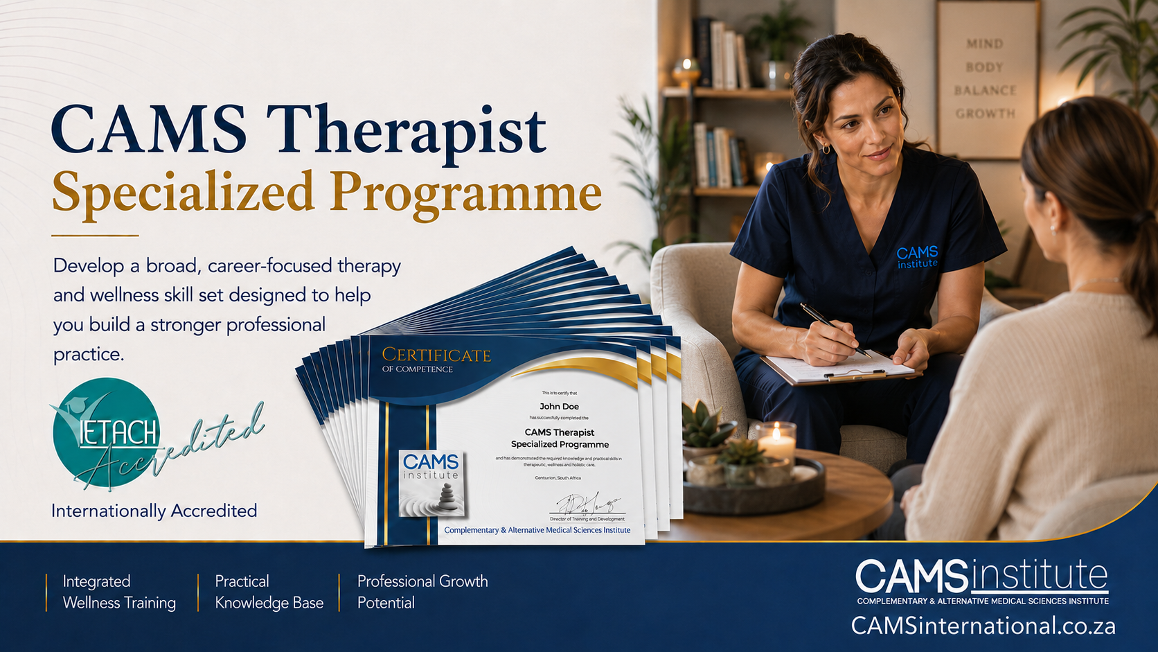 CAMS Therapist Specialized Course