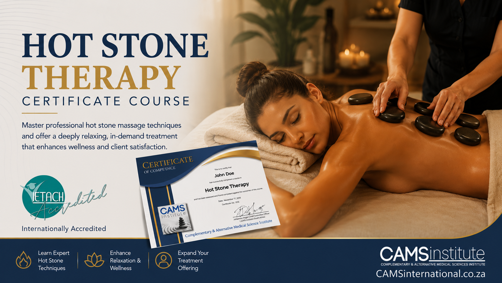 Hot Stone Therapy Certificate Course