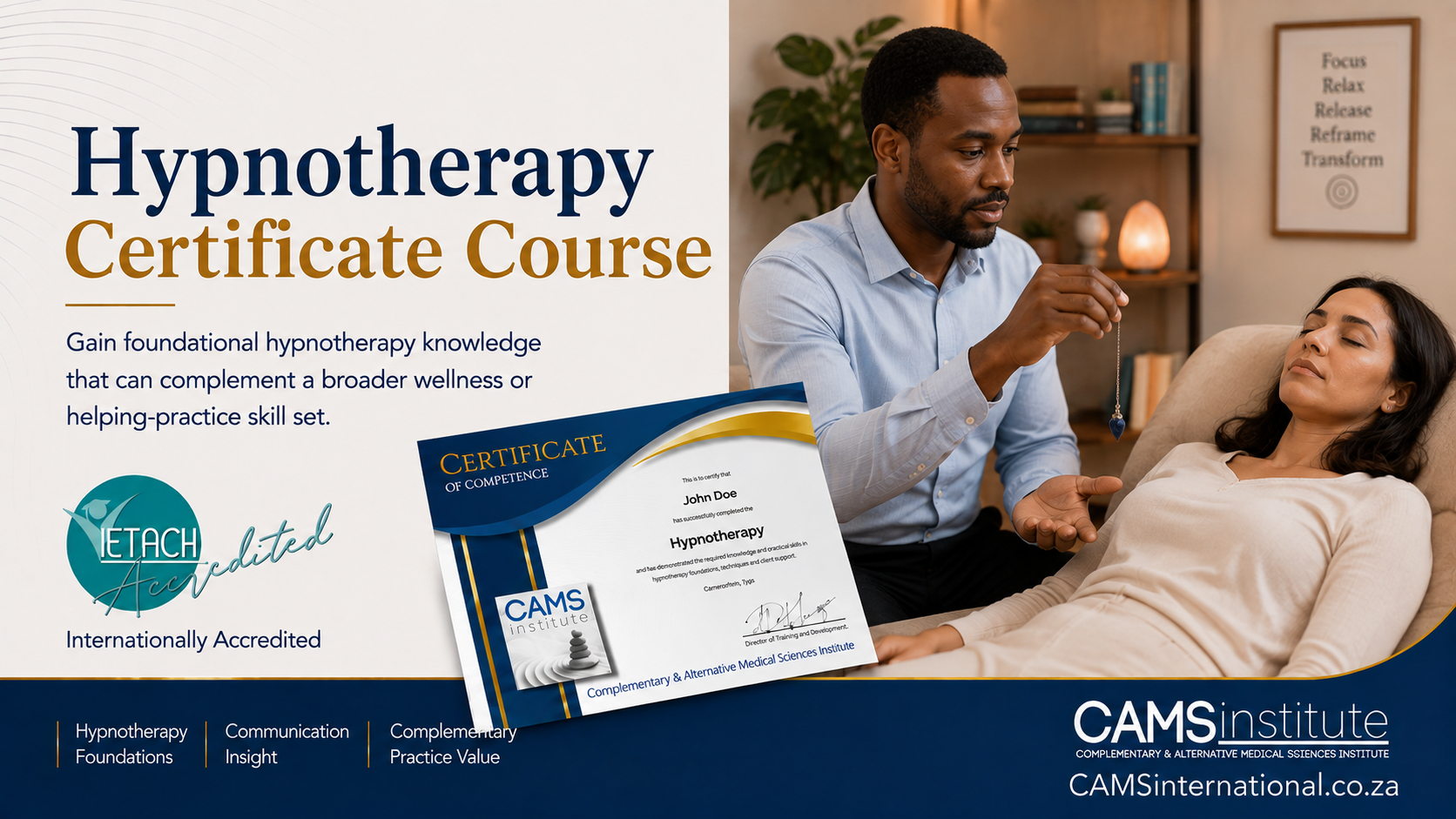 Hypnotherapy Certificate Course