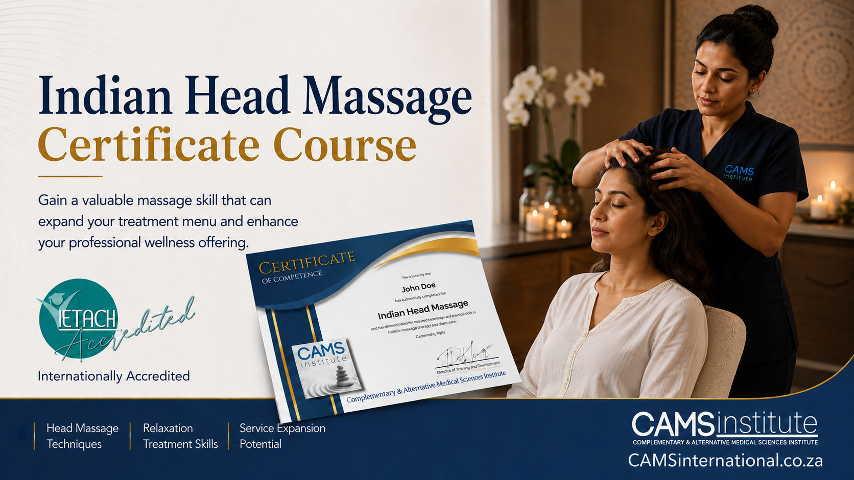 Indian Head Massage Certificate Course