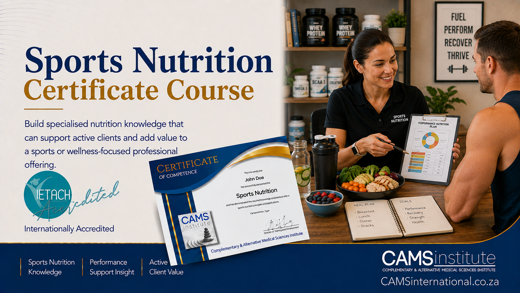 Sports Nutrition Certificate Course